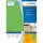 HERMA Etiketten A4 grün 210x297 mm Papier matt  100 St.