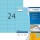 HERMA Etiketten A4 blau 70x37   mm Papier matt 2400 St.