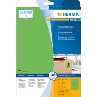 HERMA Etiketten A4 grün 210x297 mm Papier matt 20 St.