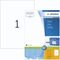 HERMA Etiketten Premium A4 weiß 210x297 mm Papier  100 St.