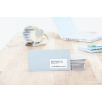 HERMA Adressetik. 105x42  mm Papier Ecken spitz 280 St.