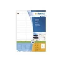 HERMA Etiketten Premium A4 weiß 70x16,9 mm Papier 5100 St.