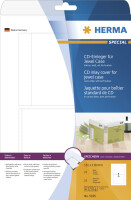 HERMA CD-Einleger  A4 weiß 151x118 mm nicht klebend...