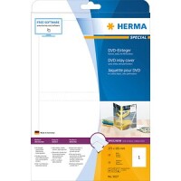 HERMA DVD-Einleger A4 weiß 273x183 mm nicht klebend...
