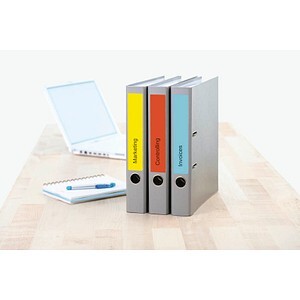 HERMA Ordneretiketten A4 gelb 192x38 mm Papier opak 140 St.
