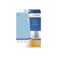 HERMA Ordneretiketten A4 blau 192x61 mm Papier opak  80 St.
