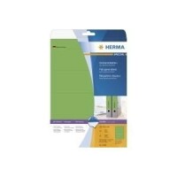 HERMA Ordneretiketten A4 grün 192x61 mm Papier opak  80 St.