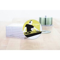 HERMA CD-Etik. Maxi A4 weiß 116 mm Papier opak   50...