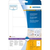 HERMA Ordneretiketten A4 weiß 157x61 mm Papier opak...