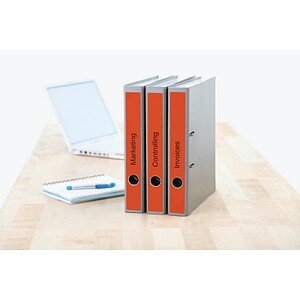 HERMA Ordneretiketten A4 rot  38x297 mm Papier opak 100 St.