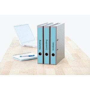 HERMA Ordneretiketten A4 blau 38x297 mm Papier opak 100 St.