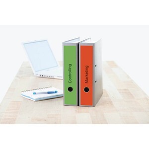 HERMA Ordneretiketten A4 blau 61x297 mm Papier opak  60 St.