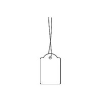 HERMA Hängeetiketten 25x38 mm mit Faden weiß...