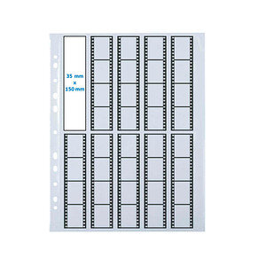 HERMA Negativhüllen transparent für 10 x 4 Streifen  25 St.