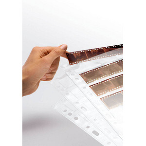 HERMA Negativhüllen transparent 4 Filmstreifen klar 100 St.