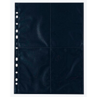 HERMA Fotosichthüllen 100 x 150 mm hoch schwarz 10...