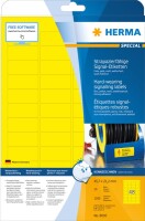 HERMA Signal-Etiketten A4 45,7x21,2 mm gelb Folie 1200 St.