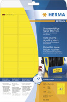 HERMA Signal-Etiketten A4 63,5x29,6 mm gelb Folie  675 St.