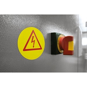 HERMA Signal-Etiketten A4 30 mm gelb Folie 1200 St.