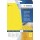 HERMA Signal-Etiketten A4 30 mm gelb Folie 1200 St.
