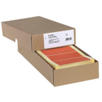 HERMA Computeretiketten rot  101,6x48,4  mm Papier  2000 St.