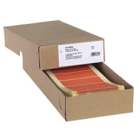 HERMA Computeretiketten rot  88,9x35,7   mm Papier  2000 St.