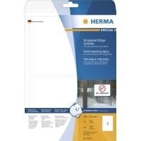 HERMA Schilder A4 weiß 190x135 mm Folie 50 St.