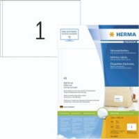 HERMA Adressetiketten A5 weiß 148,5x205 mm Papier...