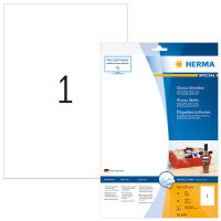 HERMA Inkjet-Etik. A4 weiß 210x297 mm Papier glänzend 10 St.