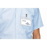 HERMA Namens-Einsteckschild. A4 90x54 mm weiß...