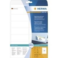 HERMA Adressetiketten A4 weiß 99,1x38,1 mm Papier...