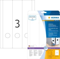 HERMA Ordneretiketten A4 weiß 59x297 mm ablösb. opak  75 St.