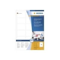 HERMA Etiketten A4 weiß 63,5x46,6 mm ablösb. Papier 1800 St.