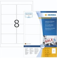 HERMA Etiketten A4 weiß 96x63,5   mm ablösbar...