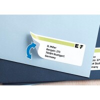 HERMA Adressetiketten A4 weiß 99,1x33,8 mm 1600 St.