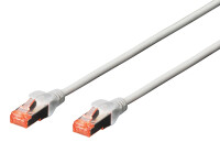 DIGITUS Patchkabel Cat6  S/FTP 2xRJ45  1.0m rot...