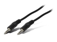 Logilink Audiokabel 1x 3,5mm -> 1x 3,5mm St/St  5.00m bk