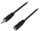 Logilink AudioVerl. 1x 3,5mm -> 1x 3,5mm St/Bu 10.00m bk