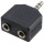 Logilink Audio Adapter 1x Mini 3,5mm -> 2x Mini 3,5mm St/Bu