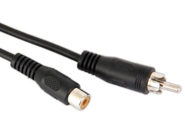 Logilink AudioVerl. 1x Cinch -> 1x Cinch St/Bu  5.00m bk