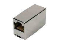 Logilink CAT 5e Modular Coupler, shielded, 1:1, Metall