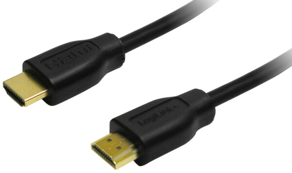 Logilink HDMI-Kabel Ethernet A -> A St/St  5.00m sw