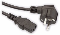 Logilink Power Cord, CEE-VII-C13, black, 1,80m
