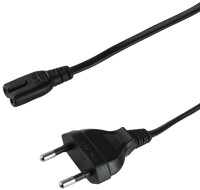 Logilink Power Cord, Euro - Euro8, black,  1,80m