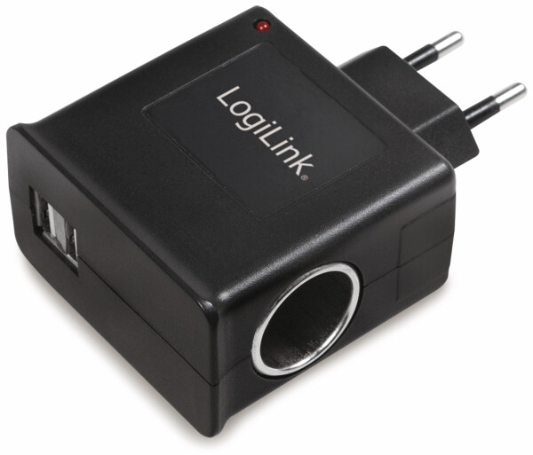 Logilink Charger AC / DC, 1-port USB, 1000mA