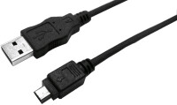 Logilink USB Kabel A -> mini B St/Bu  3.00m schwarz