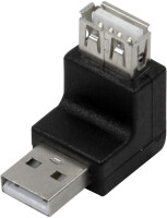 Logilink USB Adapter A->A St/Bu 2.0 270 Grad Winkel
