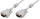Logilink VGA Cable 2xST grey 2x Ferrit Core 3M