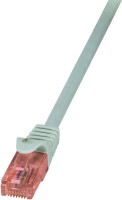 Logilink Patchkabel CAT6  U/UTP AWG26 10,00m grau Primeline