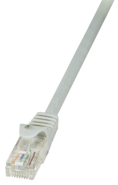 Logilink Patchkabel RJ45  U/UTP Cat5e  1.00m grau